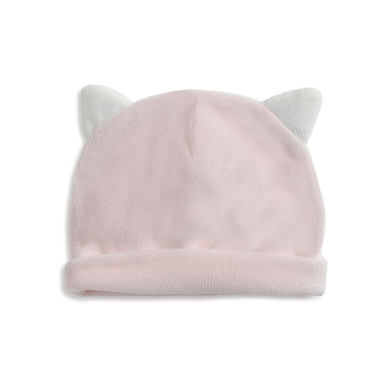 Velour Hat With Applique , Embroidery image number 1